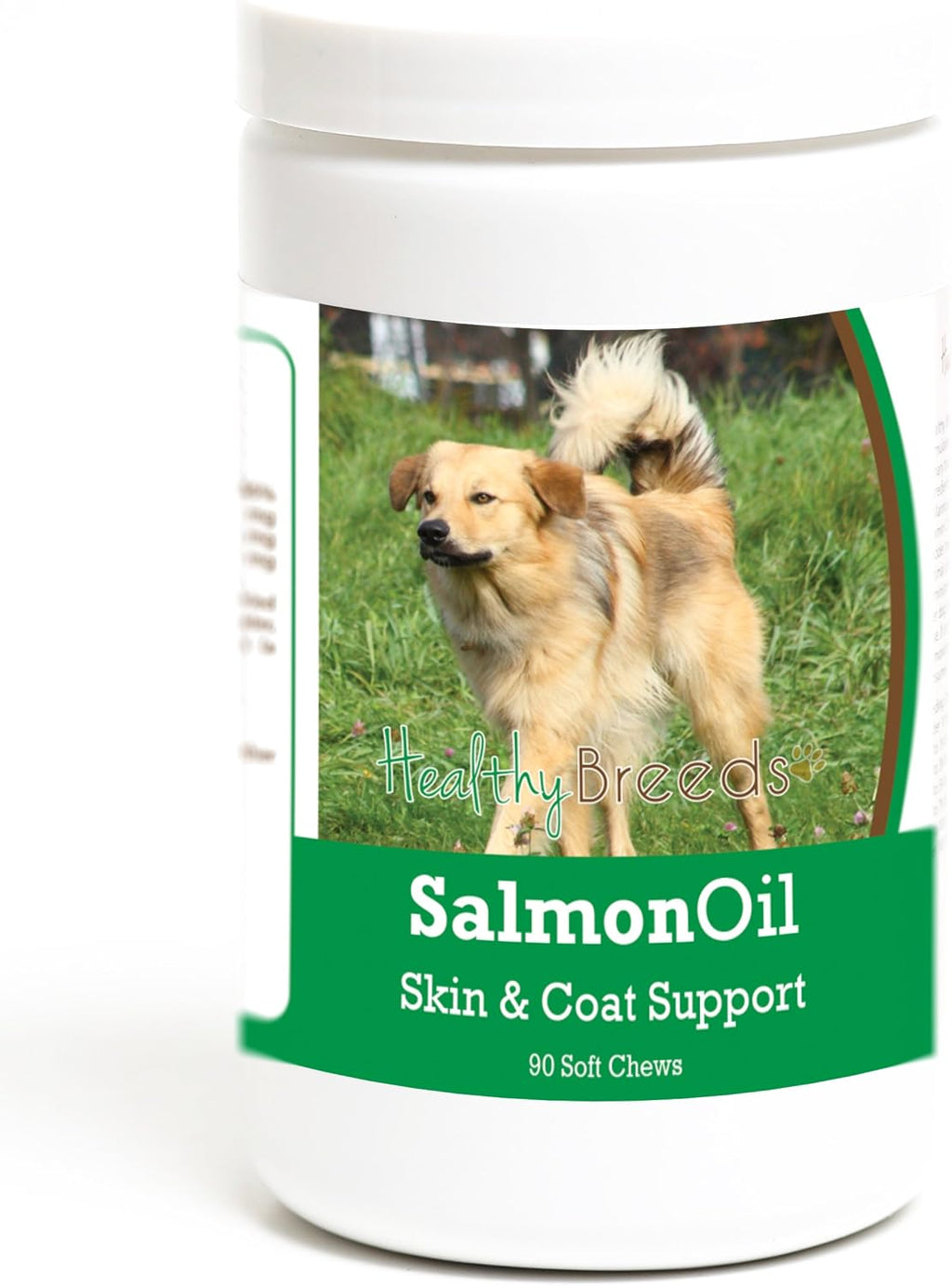 Healthy Breeds Chinook Aceite de Salmón Masticables Blandos para Perros 90 Unidades