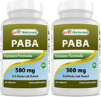 Best Naturals PABA 500 mg 180 Tabletas