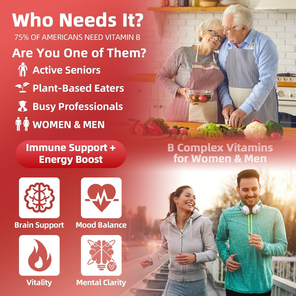 GREENPEOPLE Complejo B Metilado | Metilcobalamina + L-Metilfolato | Apoyo al Metabolismo Energético, Inmunidad y Cognición | 6 Vitaminas B con Magnesio, Ashwagandha y L-Teanina para Mujeres | Vegano, 60 ml