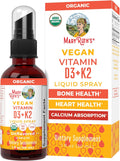 MaryRuth's Spray Orgánico de Vitamina D3 + K2 (MK-7) | 30 dosis