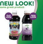 Dynamic Health - Concentrado 100% Puro de Zumo de Cereza Negra, 473 ml