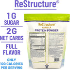 RnA ReSet - Restablecimiento total del cuerpo, Protocolo de suplemento dietético, Magnesio, Electrolitos, Vitamina B, Proteína en polvo de vainilla, Bienestar y longevidad
