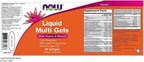 NOW Foods Multi Líquido, 60 Cápsulas Blandas (Paquete de 2)