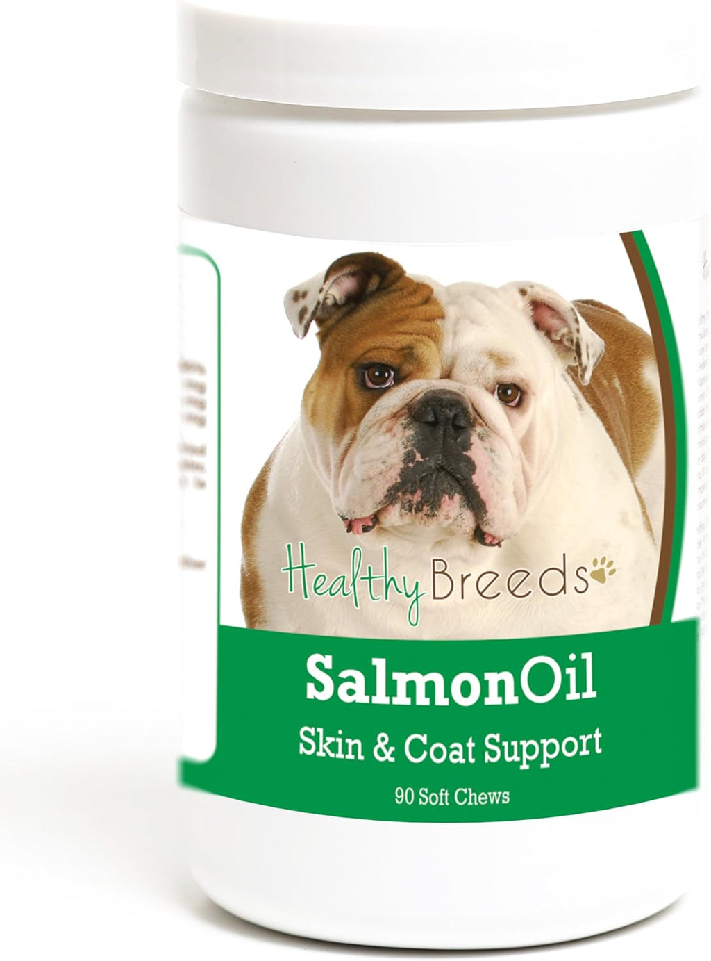 Healthy Breeds Bulldog Snacks Blandos de Aceite de Salmón 90 unidades