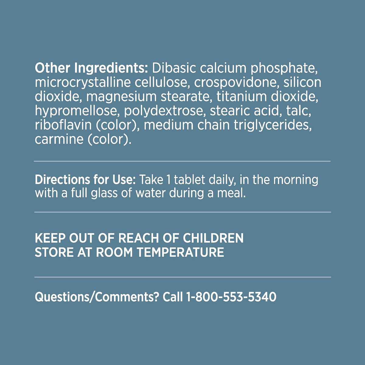 Bausch + Lomb Ocuvite Suplemento de – Zinc: contribuye al metabolismo normal de la vitamina A. – Image 8
