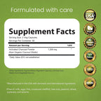 NaturaLife Labs Carbón Activado 1200 mg por dosis - 100 Cápsulas Veganas - No GM, Sin Gluten, Vegano