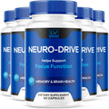 (5 Paquetes) Neuro Drive Cápsulas, Fórmula Avanzada, 300 Cápsulas para 5 Meses