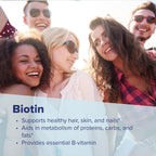 Superior Source Biotina 10.000 mcg - Suplemento dietético de biotina para cabello, piel y uñas - 60 tabletas sublinguales de disolución rápida