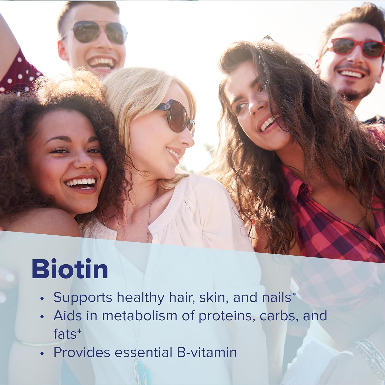 Superior Source Biotina 10.000 mcg - Suplemento dietético de biotina para cabello, piel y uñas - 60 tabletas sublinguales de disolución rápida