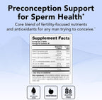 Theralogix ConceptionXR Fertility Supplement for Men, 180 Tablets (90-Day Supply)