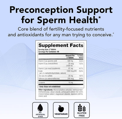 Theralogix ConceptionXR Suplemento de – Selenio (100 mcg): El selenio contribuye a la espermatogénesis normal y a – Image 2