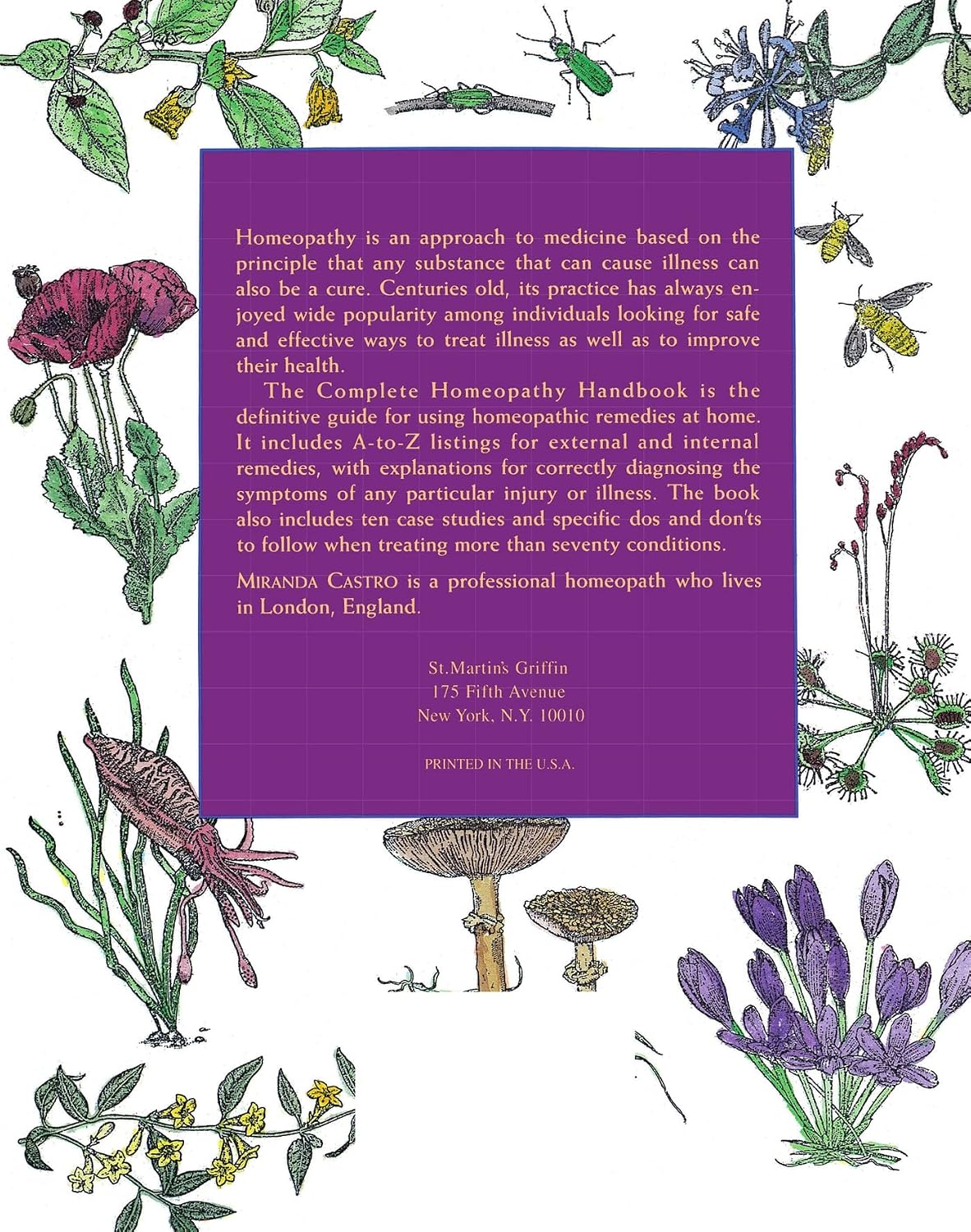 El manual completo de homeopatía: formas seguras y eficaces de tratar fiebres, toses, resfriados y dolores de garganta, enfermedades infantiles, intoxicación alimentaria, gripe y una amplia gama de dolencias cotidianas