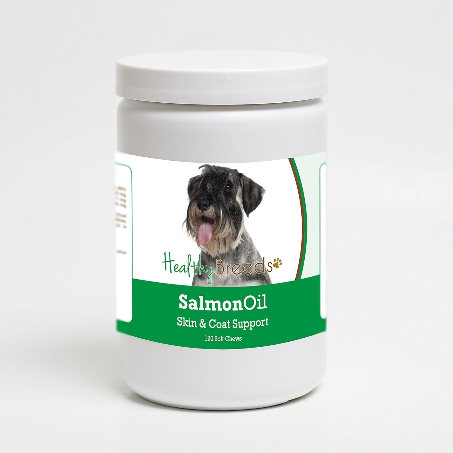 Healthy Breeds Standard Schnauzer Golosinas Blandas de Aceite de Salmón 120 unidades