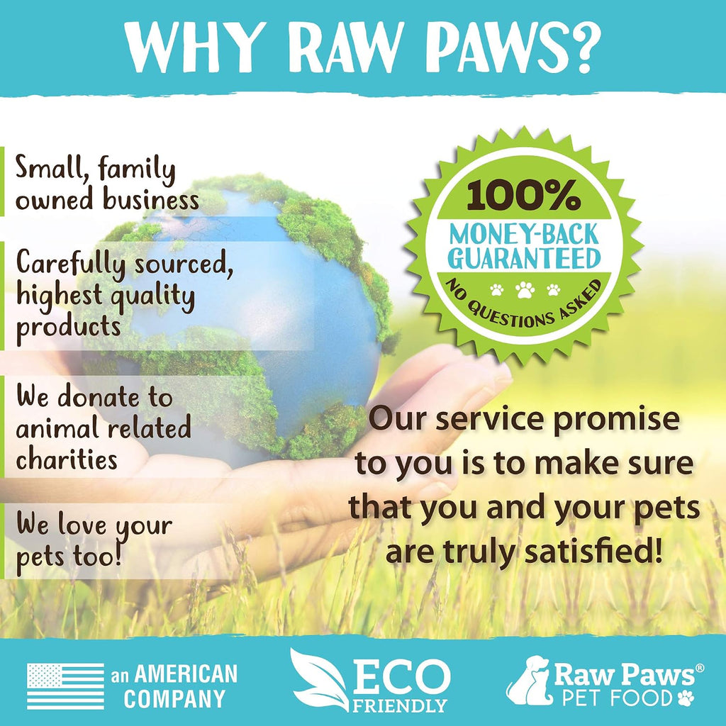 Raw Paws Probióticos Naturales para Perros con Prebióticos, 100 Masticables Blandos (284 g)
