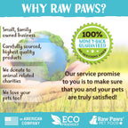 Raw Paws Probióticos Naturales para Perros con Prebióticos, 100 Masticables Blandos (284 g)