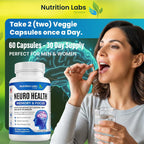 Suplemento Nootrópico para Memoria y Enfoque con Bacopa Monnieri y Vitaminas