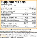 Bronson Complejo B - Vitaminas B1, B2, B3, B6, B9 (Ácido Fólico), B12 - 100 Cápsulas
