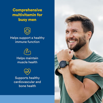 Natural Factors Multivitamínico para Hombres – Protección celular: Tanto el zinc como el selenio contribuyen a la – Image 2