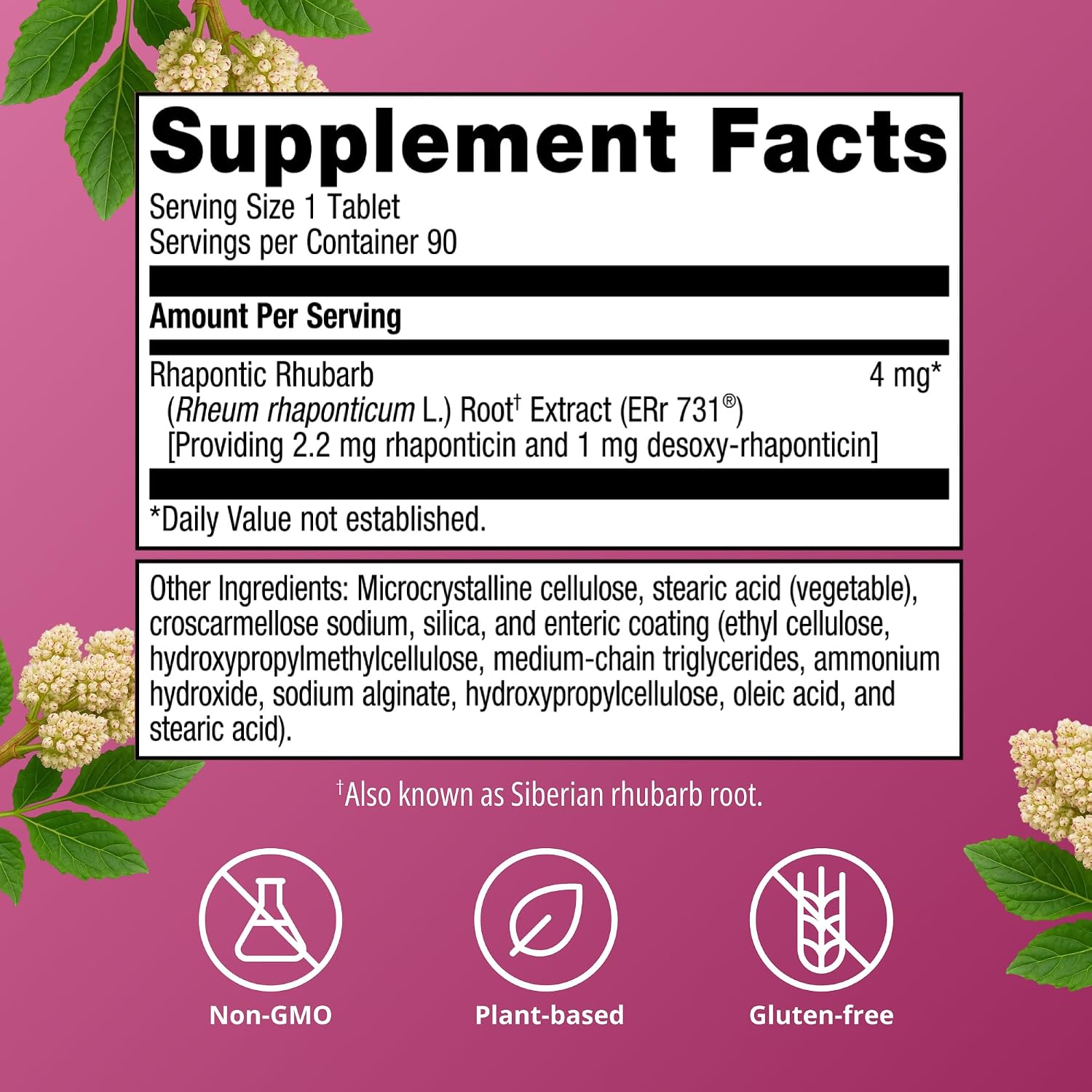 Metagenics HerWellness Estrovera - Suplemento vegetal para la menopausia con ERr 731 - 90 comprimidos