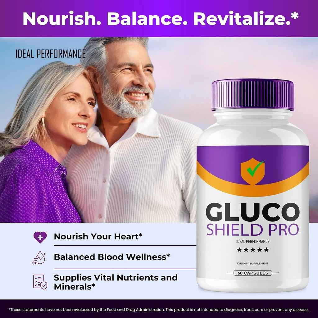Gluco Shield Pro Advanced Blood Formula Cápsulas (2 Pack)