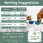 Wholistic Pet Organics Tierra de Diatomeas - Grado Alimenticio para Perros y Gatos - 113 g