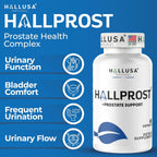 HALLPROST 60 Cápsulas - Complemento Alimenticio para la Próstata