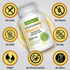 Vitamina C Liposomal 1000mg – 60 Cápsulas – Moon + Mercury