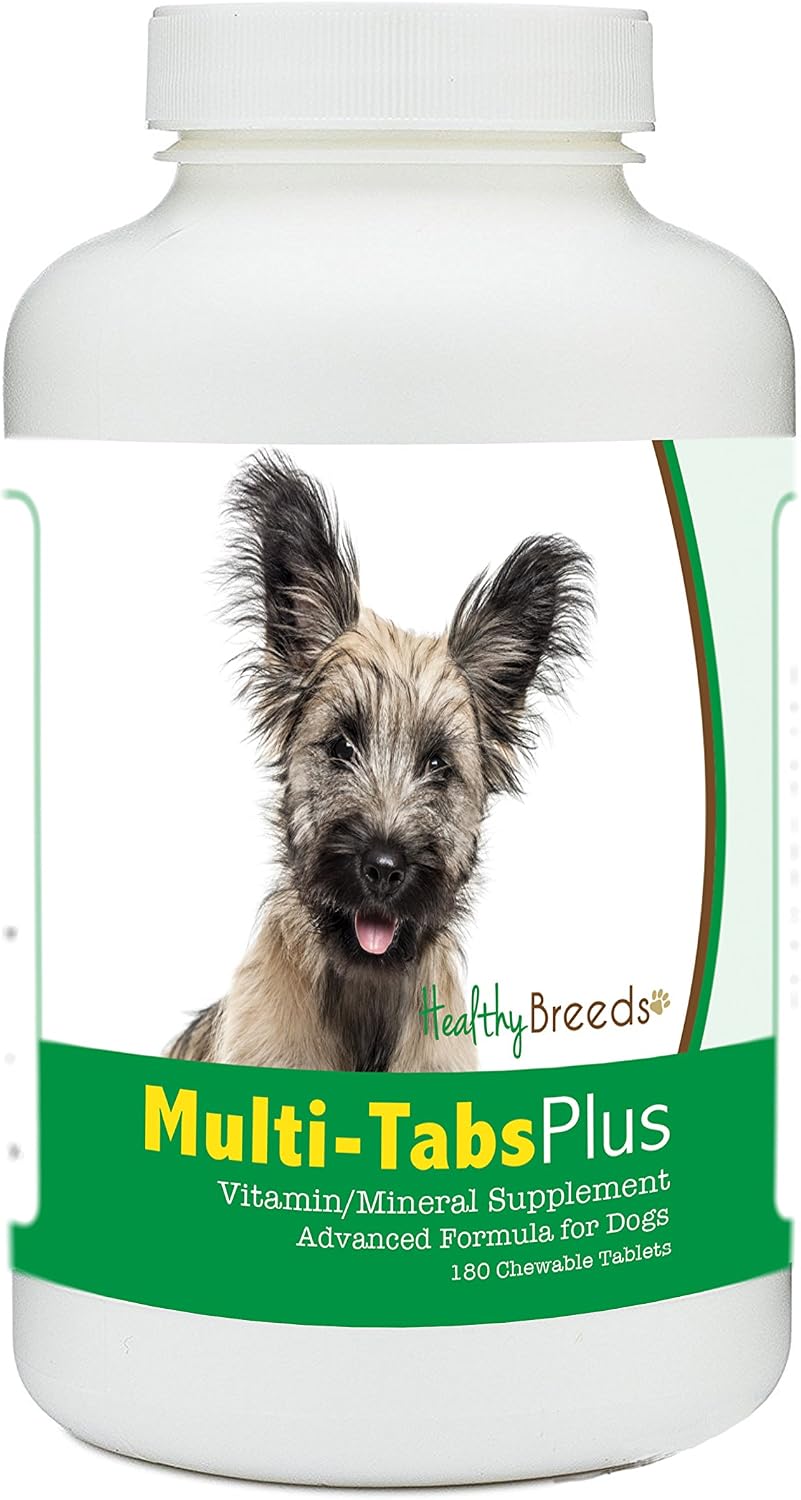 Healthy Breeds Skye Terrier Multi-Tabs Plus Chewable Tablets 180 Count