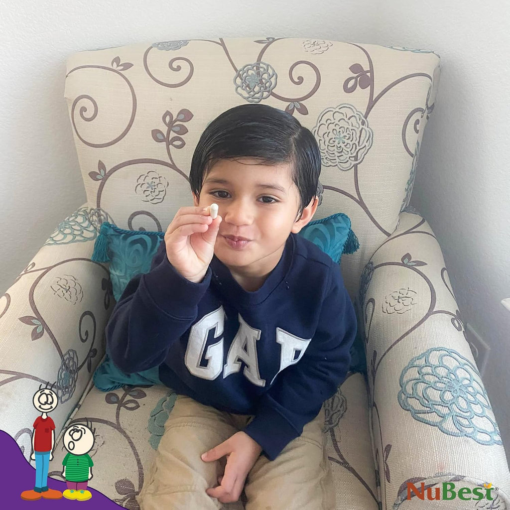 NuBest Tall | Apoya la salud ósea, el sistema inmunológico y el bienestar general con calcio, colágeno y hierbas para niños y adolescentes | 60 cápsulas