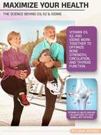 Eternity Medicine Rx Vitamina D3 y K2 5000 UI - Alta Potencia - Apoyo Óseo y Cardiovascular - 90 Cápsulas