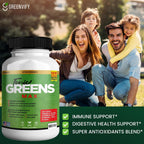 Tonic Greens Max – Suplemento de Apoyo Inmunológico Extra Fuerte, 60 Cápsulas