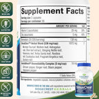 RidgeCrest Herbals SinusClear - Complete Sinus and Respiratory Health Formula