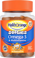 Seven Seas Haliborange Multivitamínicos y Omega-3 Gominolas Naranja 30 unidades