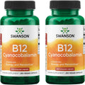 Swanson Vitamina B12 Cianocobalamina 500 mcg - 250 Cápsulas