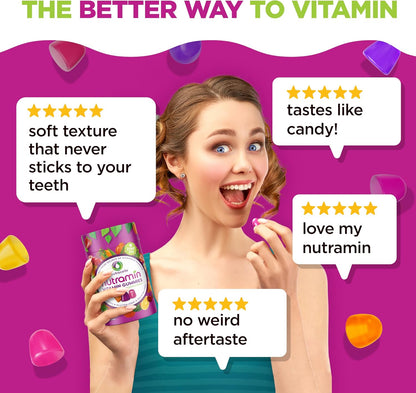 NUTRAMIN Multivitamínico Vegano Keto en – Vitamina A: contribuye al mantenimiento de la visión normal y de la piel. – Image 6