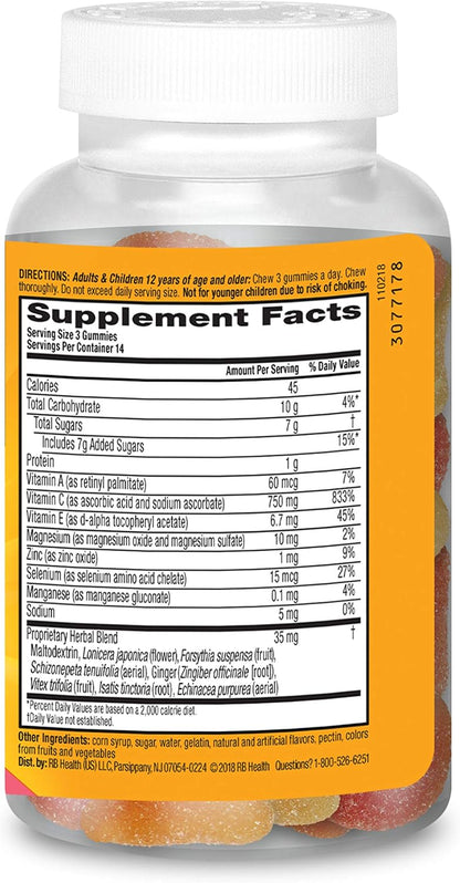 Airborne Immune Support Gominolas Sabor Frutas 42 Ud – Image 7
