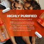 Mt. Angel Vitamins DHEA Puro 25 mg - 60 Cápsulas