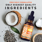 (2 Pack) Organic Vitamin D3 K2 Drops with MCT Oil & Omega 3 - Liquid Vitamin D3 5000 IU - K2 D3 Vitamin Supplement - Vitamin D Drops for Women & Men - No Fillers, Non-GMO, GMP, Citrus Flavor (2 Fl Oz)