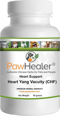 PawHealer Heart Support - Heart-Yang Vacuity (CHF) - 50 gramos - Polvo herbal para perros