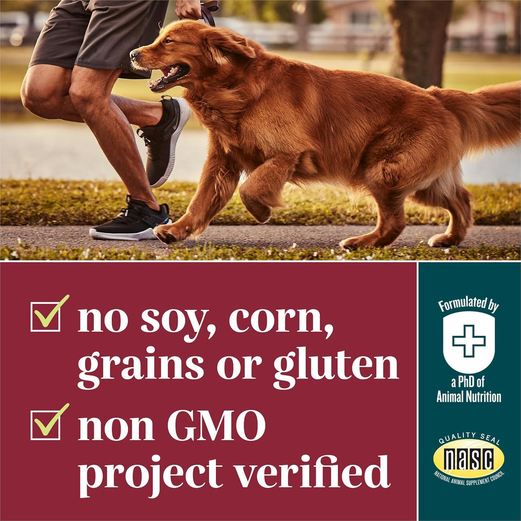 EverRoot Suplemento para el Corazón de Perros - Comprimidos Masticables con Taurina y Mejillón de Labio Verde