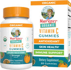 MaryRuth's Gomitas de Vitamina C Orgánicas para Adultos - Sabor Naranja - 60 Gomitas