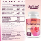 Suplemento Cardiovascular 3000mg – Vitaminas, Probióticos, Omega-3 y CoQ10 – Mezcla Sinérgica para Adultos – 90 Cápsulas Blandas