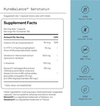 Quality of Life Pure Balance Serotonin Premium – 5-HTP, Venetron, Sensoril, Vitamina D3 y L-Teanina – 60 Cápsulas