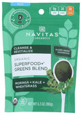 Navitas Organics Mezcla Orgánica de Superalimentos Verdes (Superfood+ Greens Blend), Sin Gluten, No-GMO, 179 g
