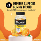 Airborne Immune Support Gummies, Orange Flavor, 42 Count
