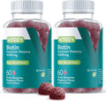 Viteey Biotin Gummies - 10.000 μg - 120 Gominolas para Cabello, Piel y Uñas
