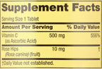 Vitamina C 500 mg con Rosa Mosqueta, 250 Comprimidos