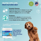 HERBION Pets Multivitamin Chews with Probiotics and Minerals - Duck Flavor