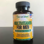 Bradeson Naturals Multivitamínico para Hombres con Vitaminas A, C, D, E, B12, Zinc, Calcio y Magnesio - 60 Cápsulas Veganas