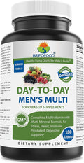 Brieofood Multivitamínico Diario para Hombres, 180 Comprimidos